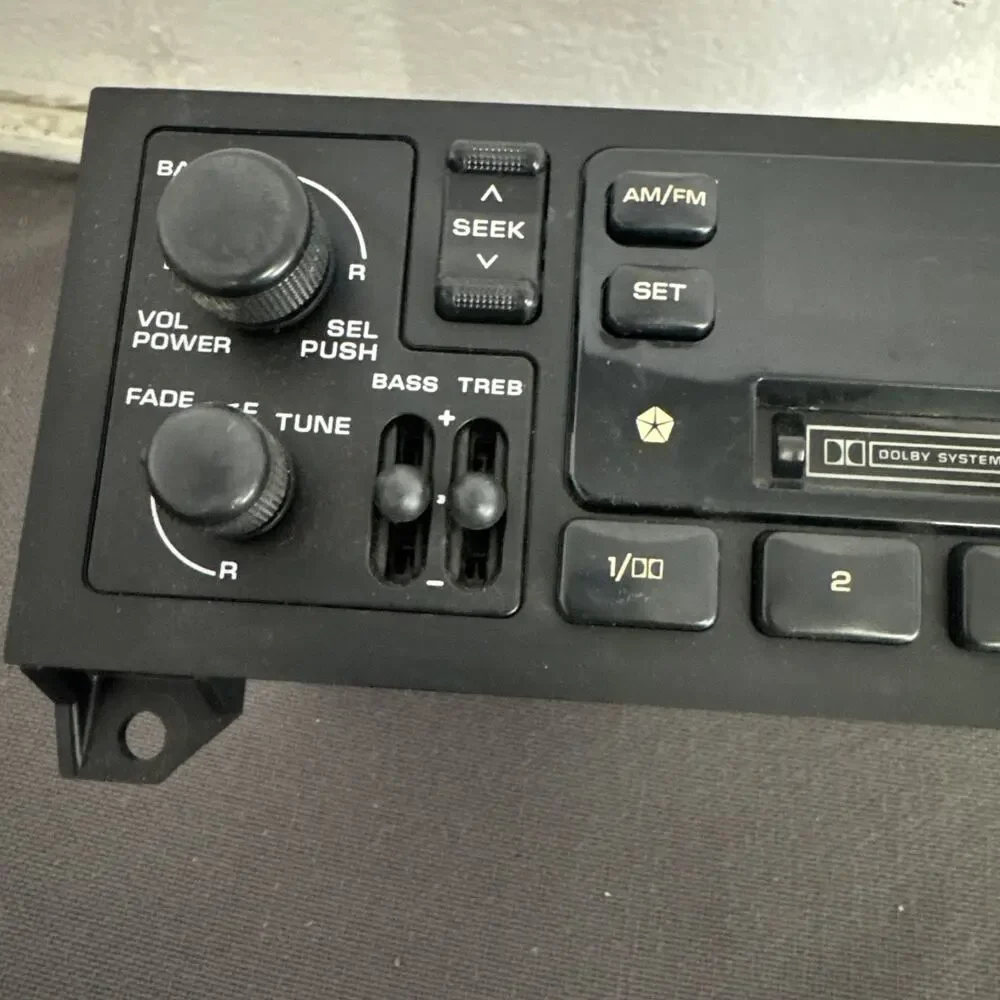 Chrysler Corporation Radio Part No. P04704354 Am/FM Cassette Parts Only Untested